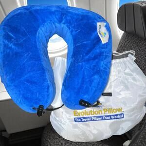 Cabeau Evolution Classic Memory Foam Neck Pillow Travel Support Washable Bag